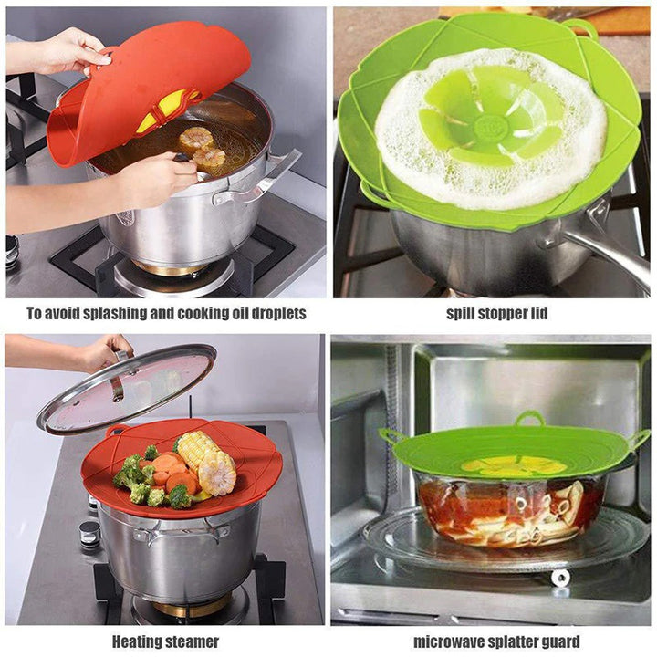 Food Grade Silicone Spill Stopper Lid Cover