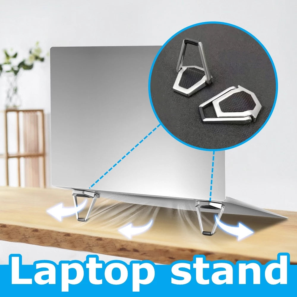 Mini Portable Laptop stand ( 2 Pieces - 1 Pair )