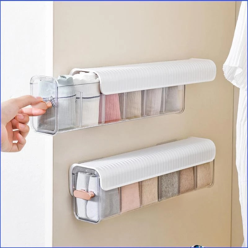 6 Compartment Multiuse Wall Mount Organizer