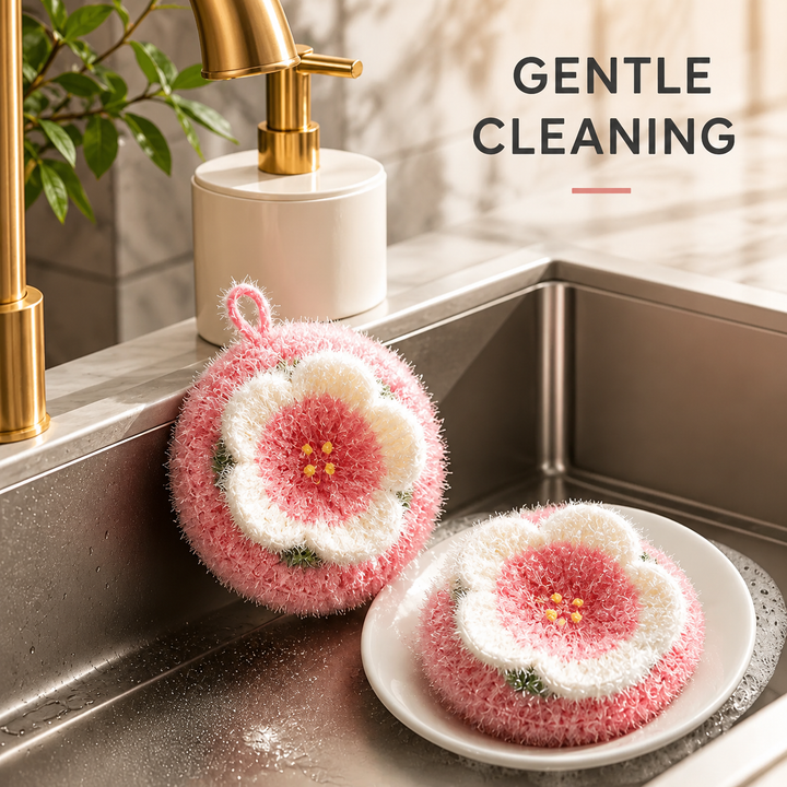 Cute Kitchen Cleaning Scrubber