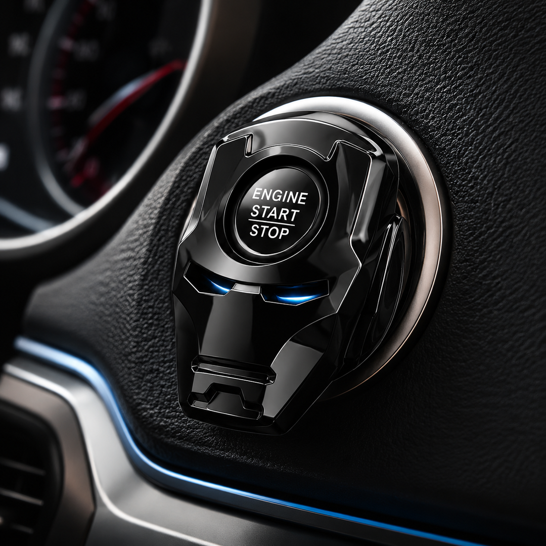 Sporty Car Start Button Cover