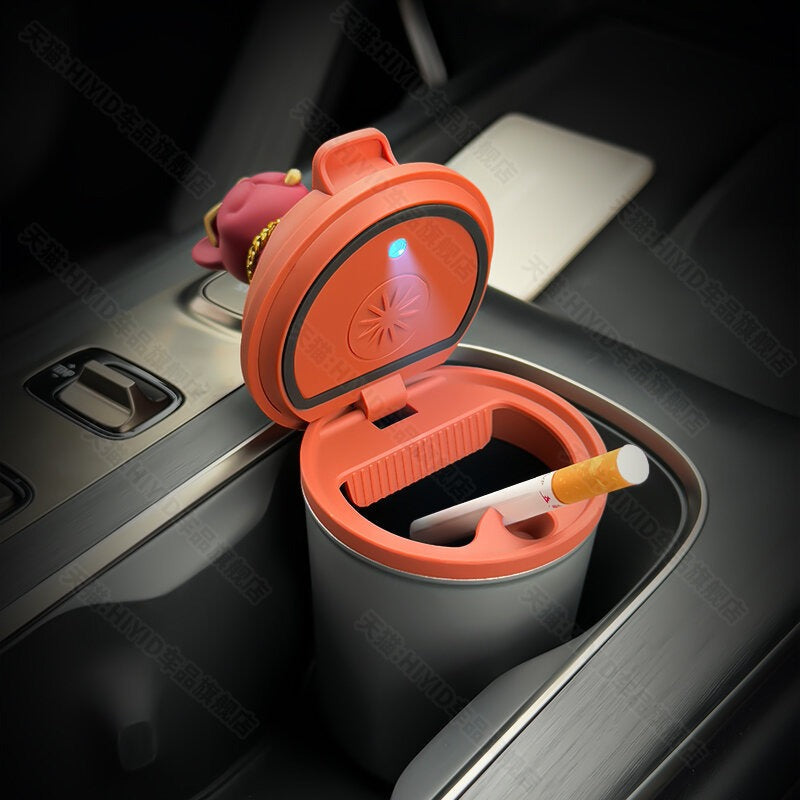 Premium LED Car Ashtray Cup