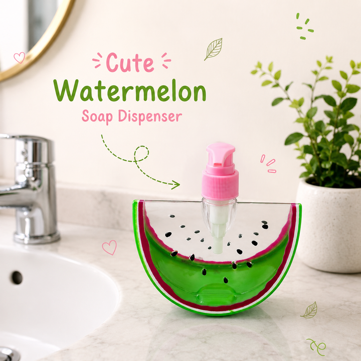 Cute Watermelon Soap Dispenser