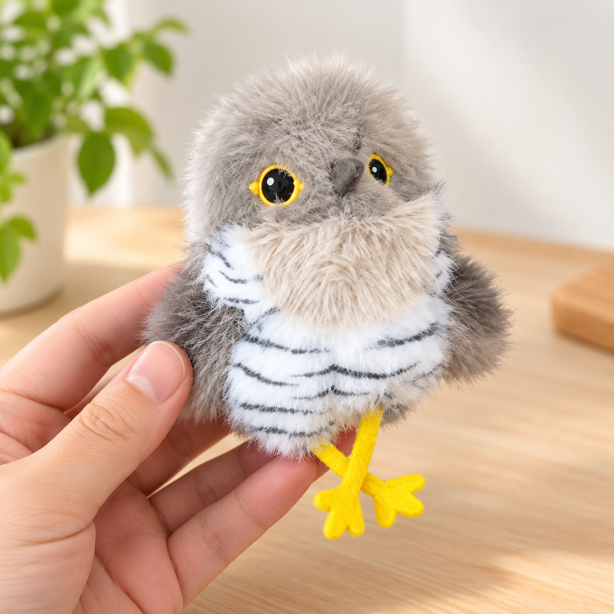 Electric Flapping Bird Pet Toy