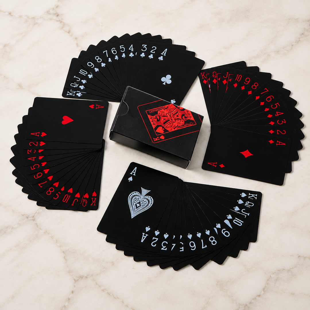 Premium Black Playing Cards