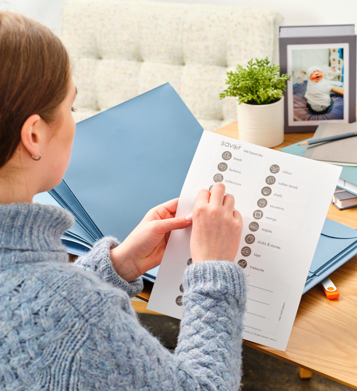 Premium Folio Document Organizer