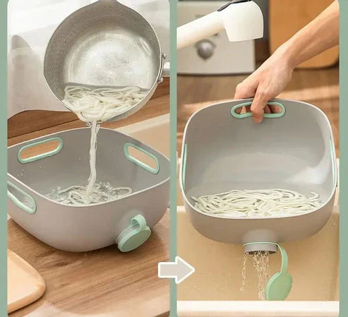 Multipurpose Food Drain Basket