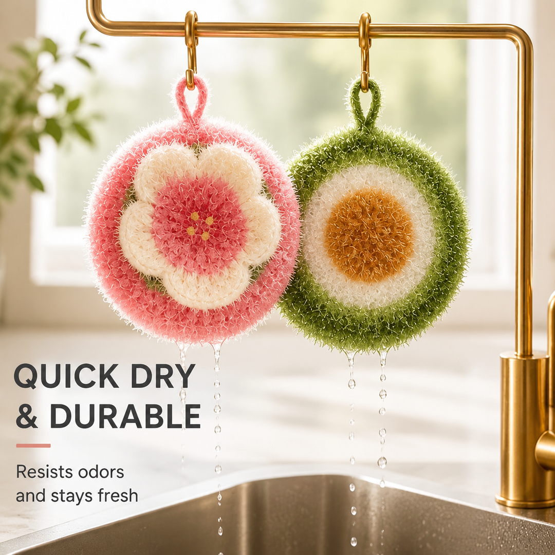 Cute Kitchen Cleaning Scrubber