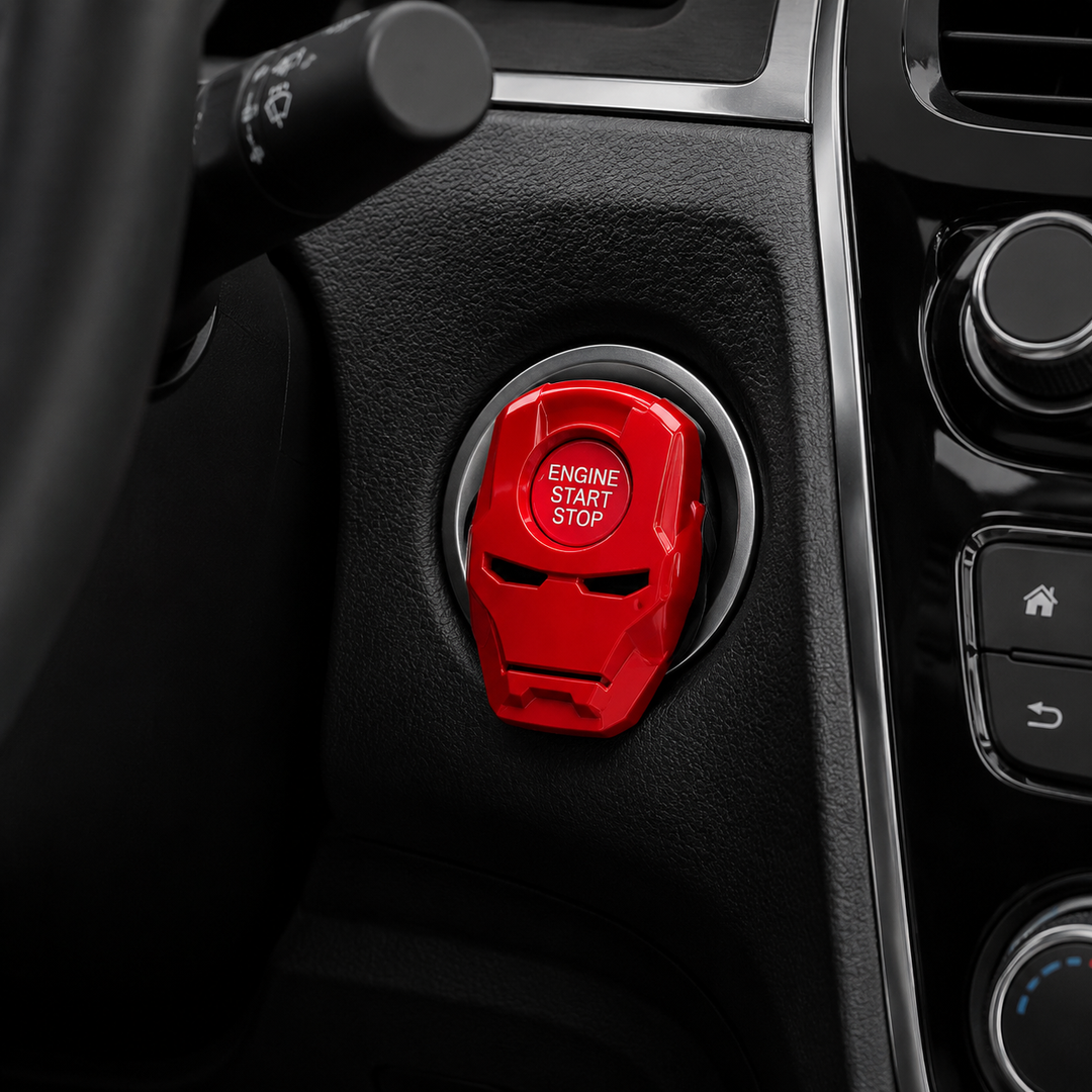 Sporty Car Start Button Cover