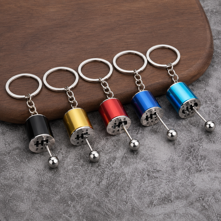 Manual Gear Shift Keychain