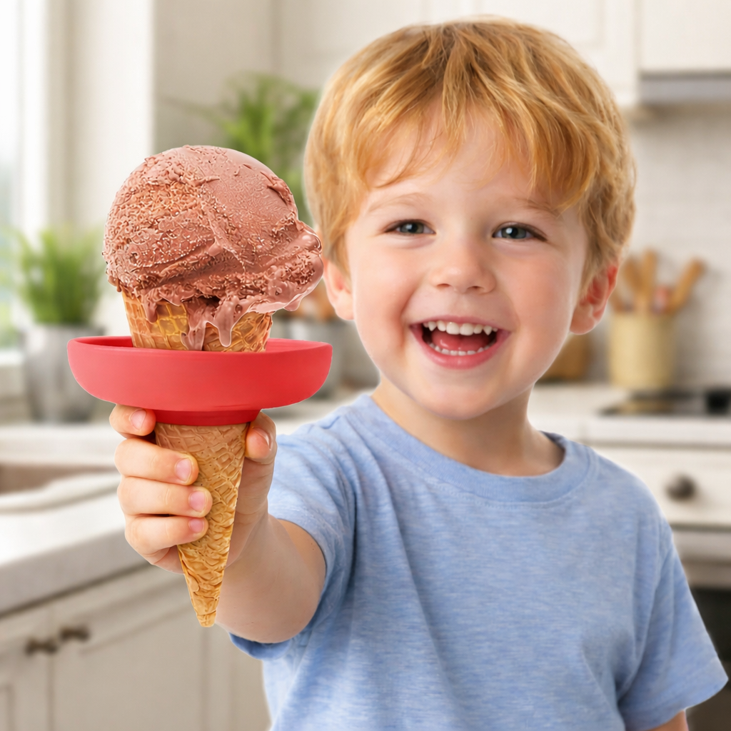 Silicone Popsicle Cone Drip Catcher