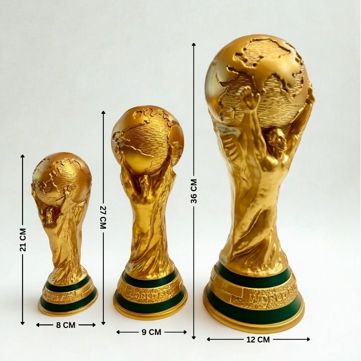 Iconic Victory Football Trophy Decor