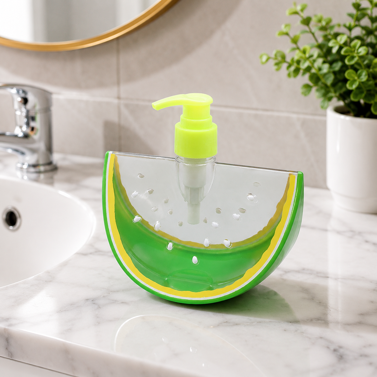 Cute Watermelon Soap Dispenser