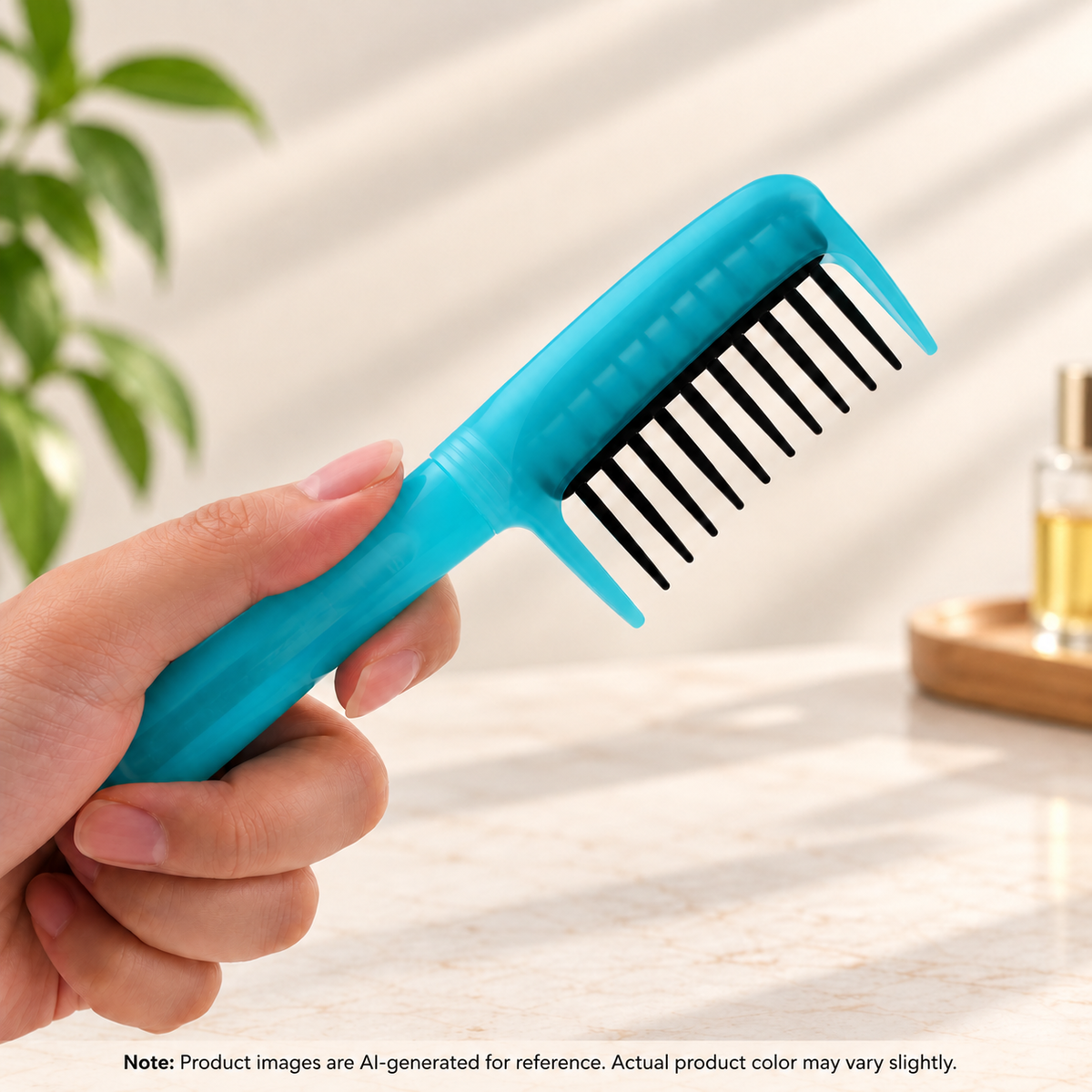 Easy Oil Dispensing Hair Comb