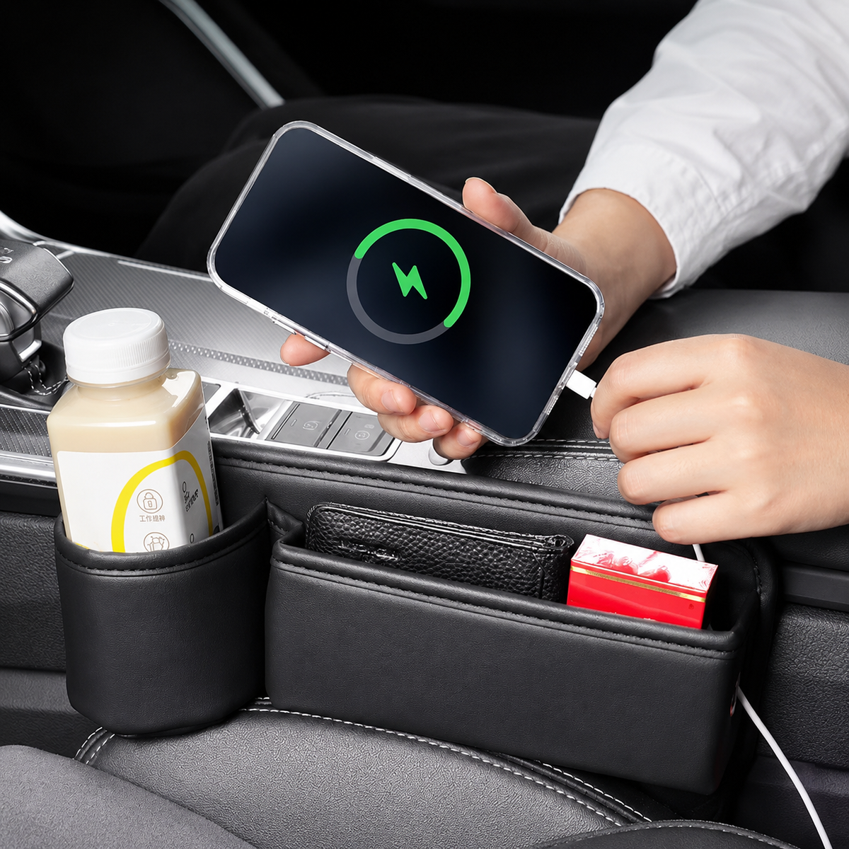 Car Seat Side Storage Organizer