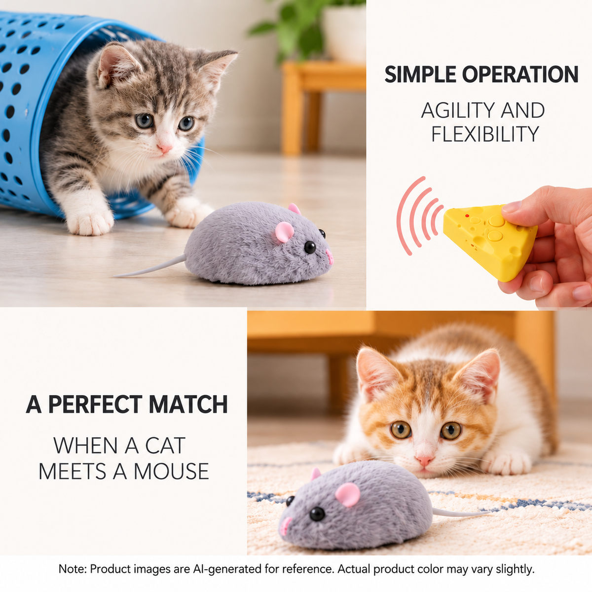 Kids Remote Control Mouse Toy