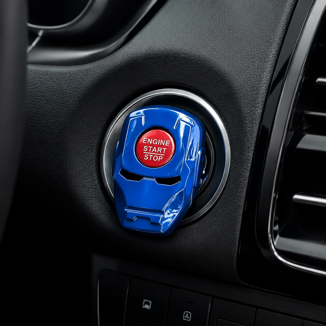 Sporty Car Start Button Cover