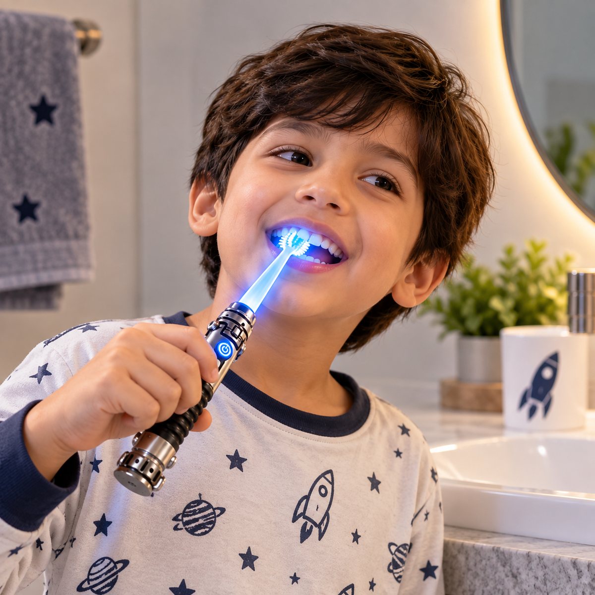 Smart LED Glow Toothbrush