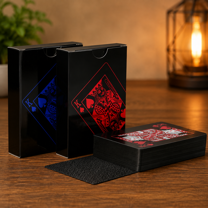 Premium Black Playing Cards