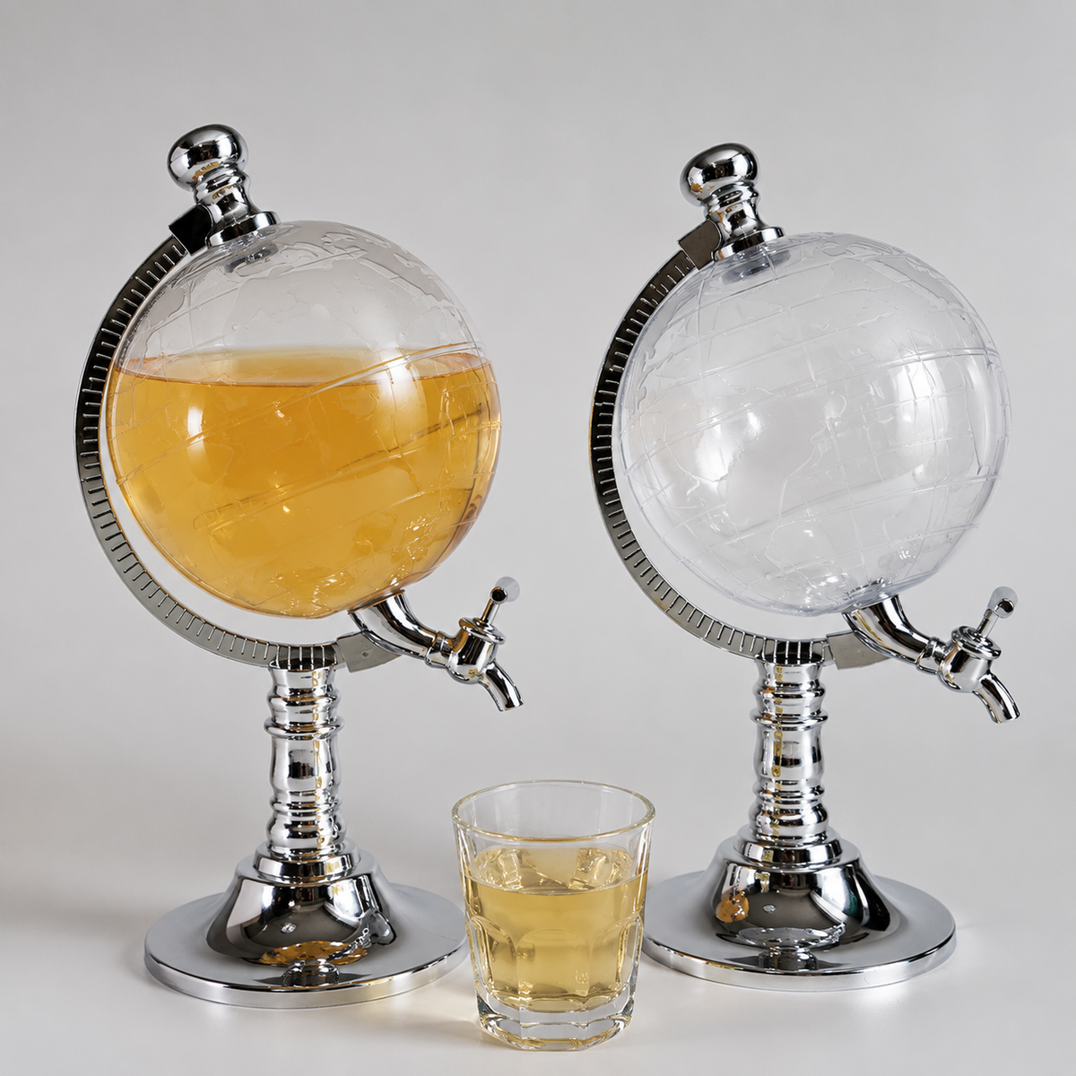 Vintage Globe Beverage Dispenser