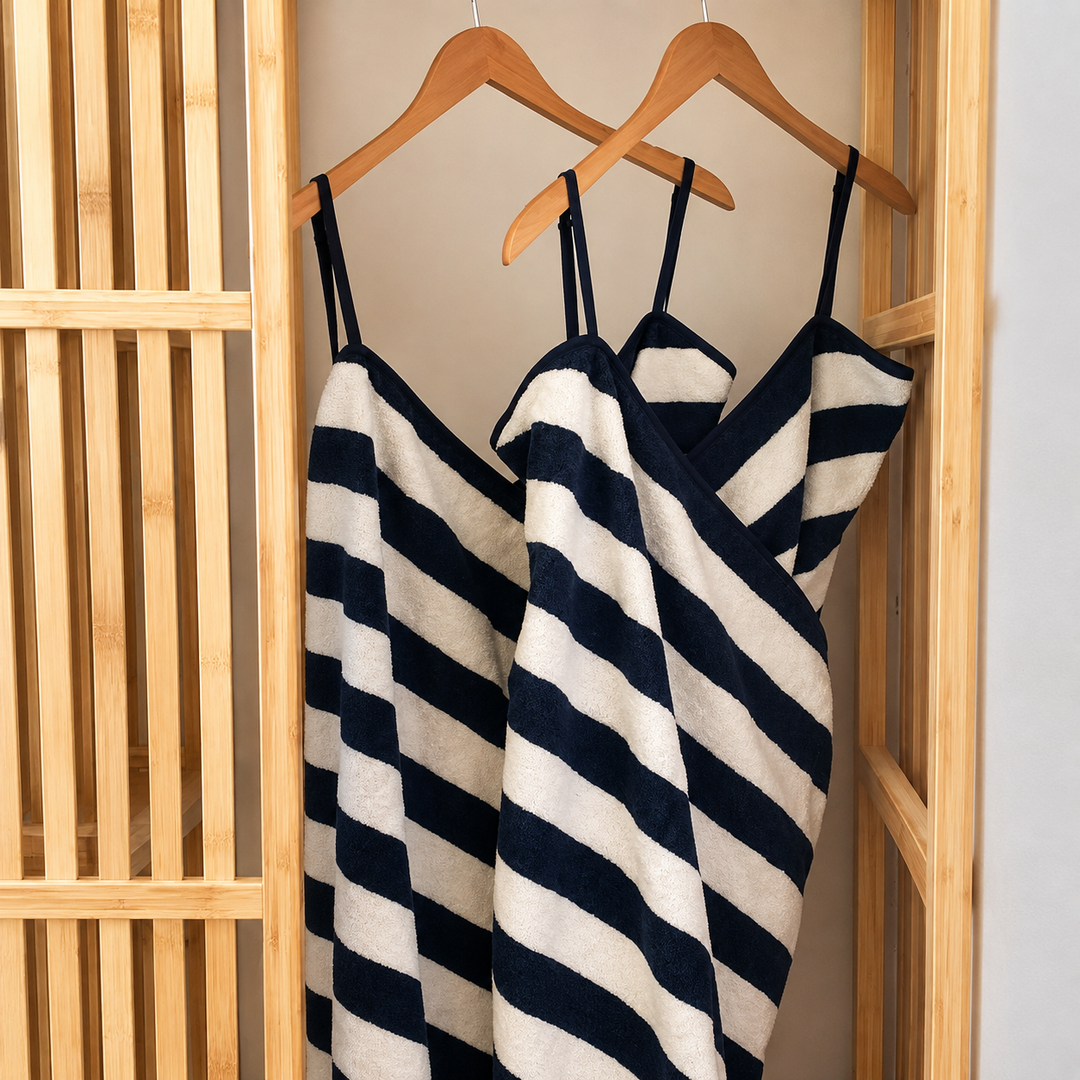 Wearable Coral Velvet Bath Towel