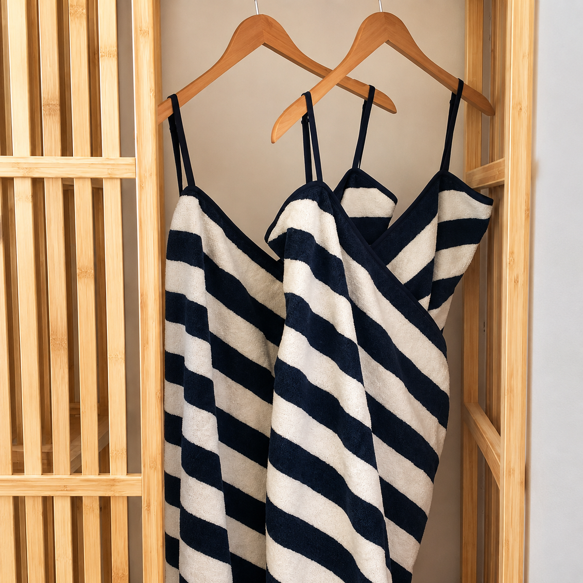 Wearable Coral Velvet Bath Towel