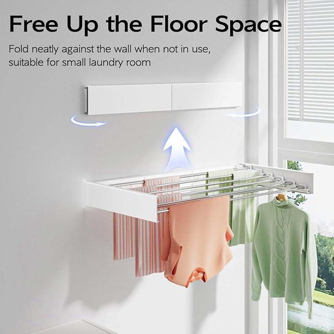 Foldable Laundry Clothes Drying Rack