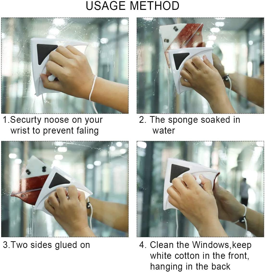 Strong Magnetic Window Glass Cleaner