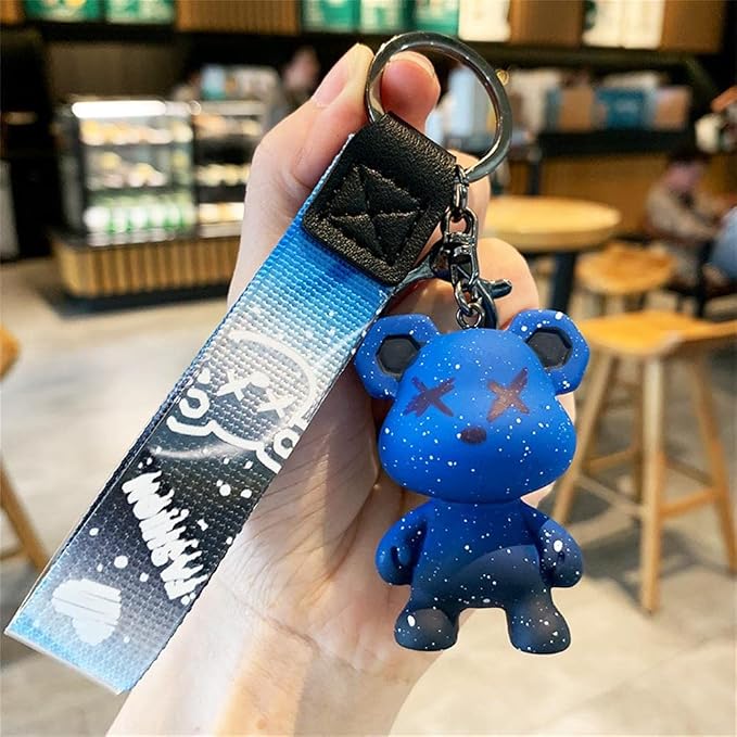 Cute Stylish Bear Keychain Charm