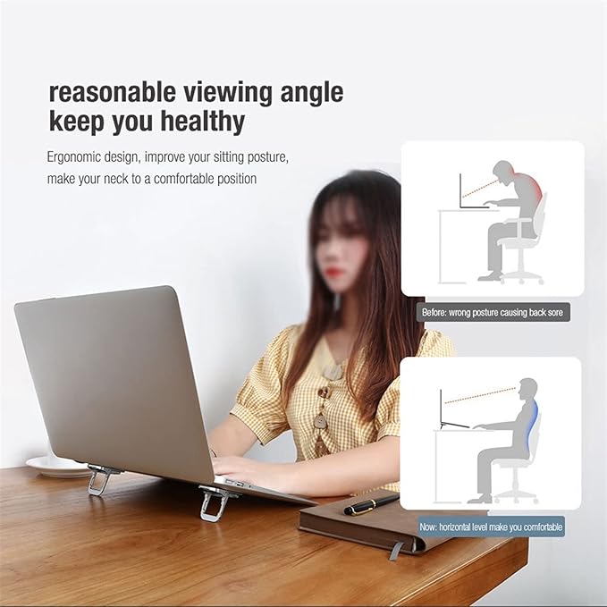 Dual Angles Adjustable Laptop Stand