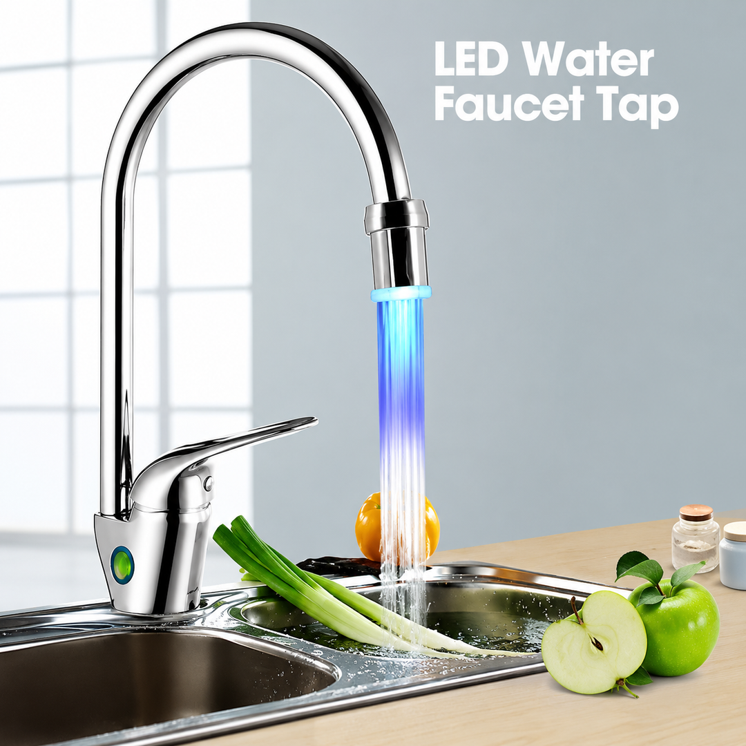 Temperature Glow Color Change Faucet
