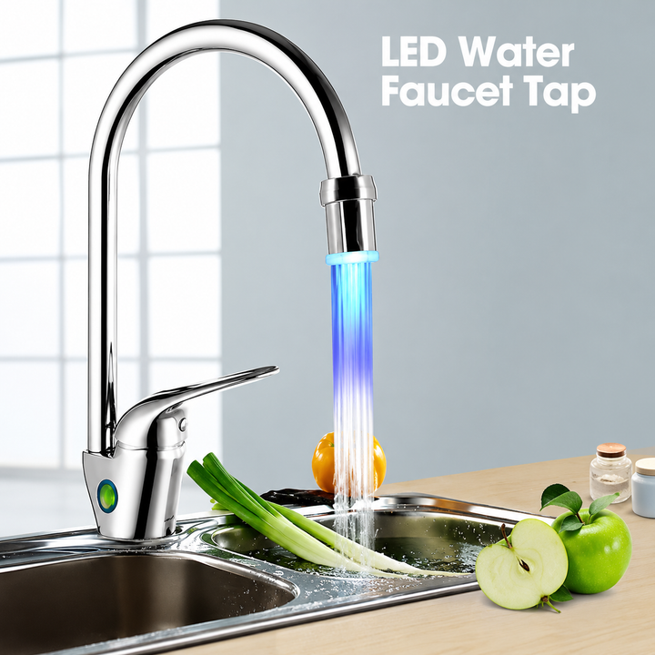 Temperature Glow Color Change Faucet