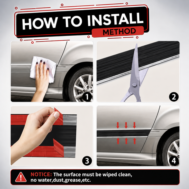Car Side Scratch Protection Strip
