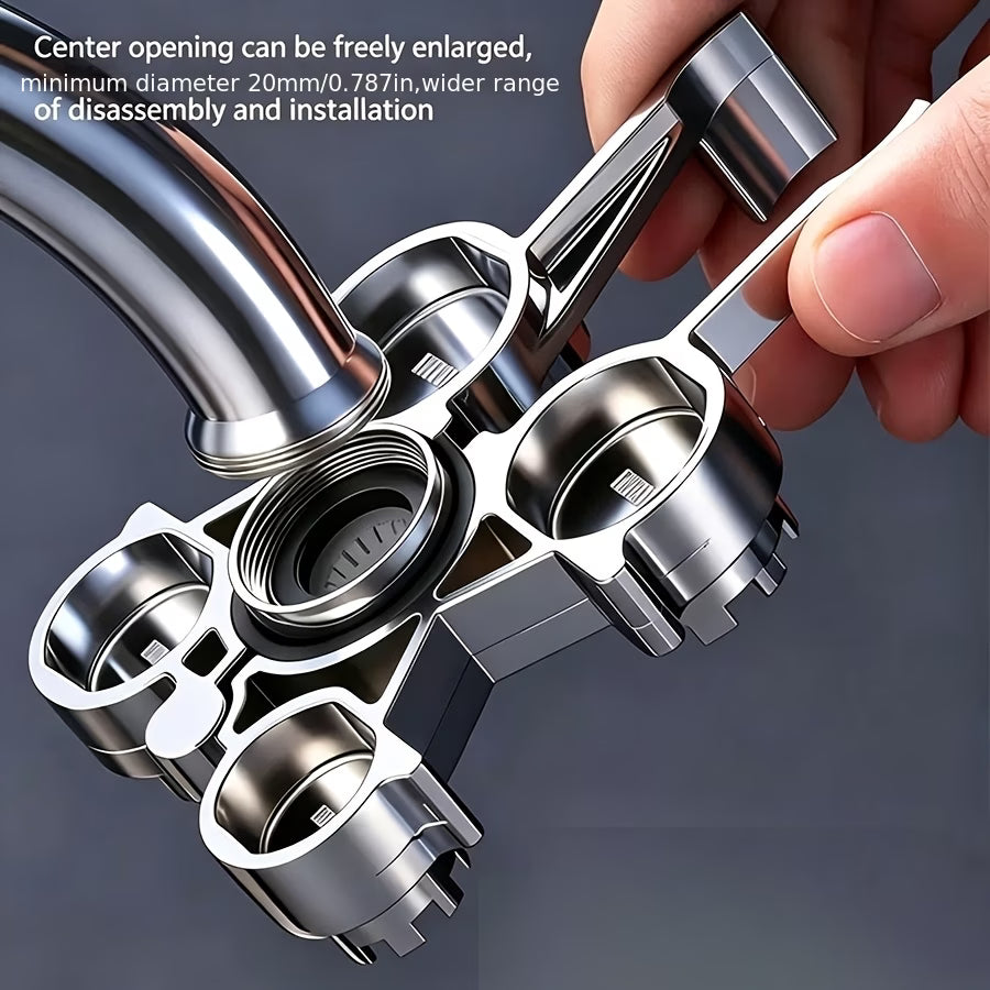 12-In-1 Multifunctional Faucet Wrench