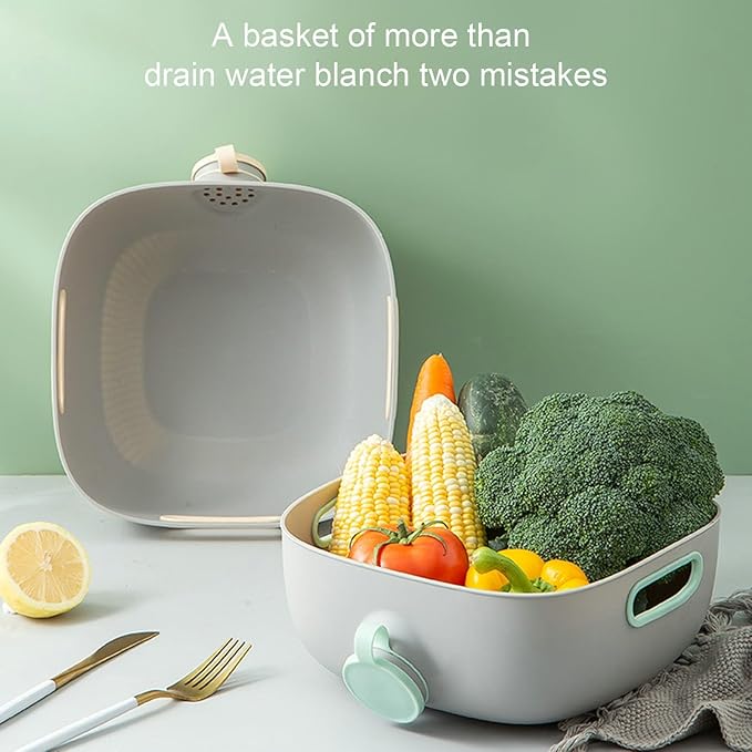 Multipurpose Food Drain Basket