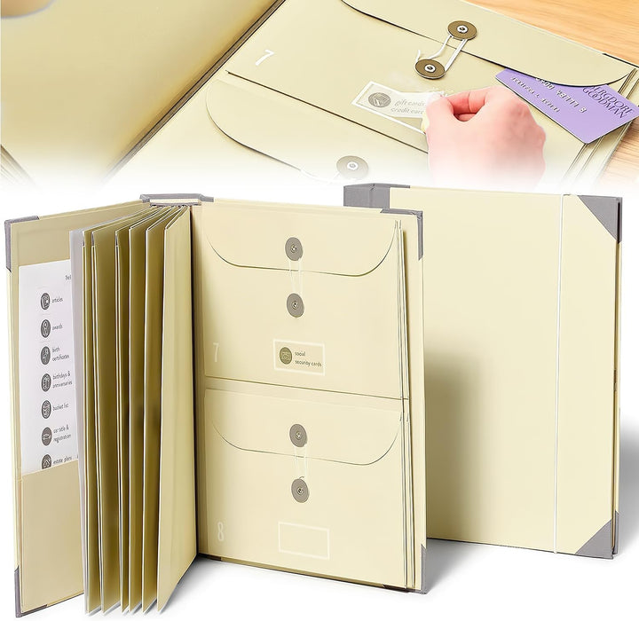 Premium Folio Document Organizer