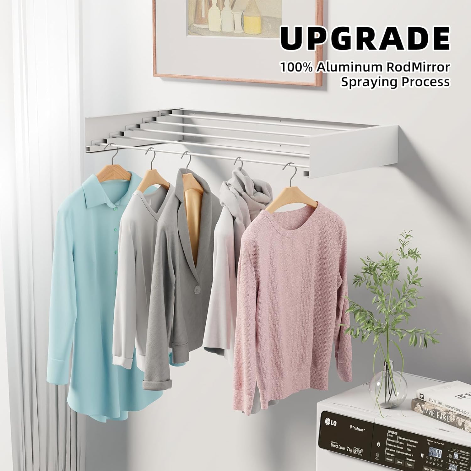 Foldable Laundry Clothes Drying Rack