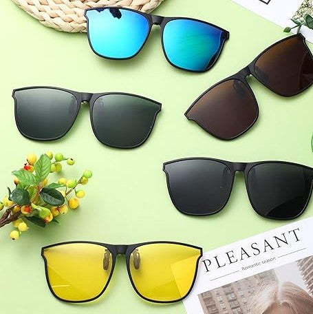 Polarized Clip-on Glasses with UV400 Protection