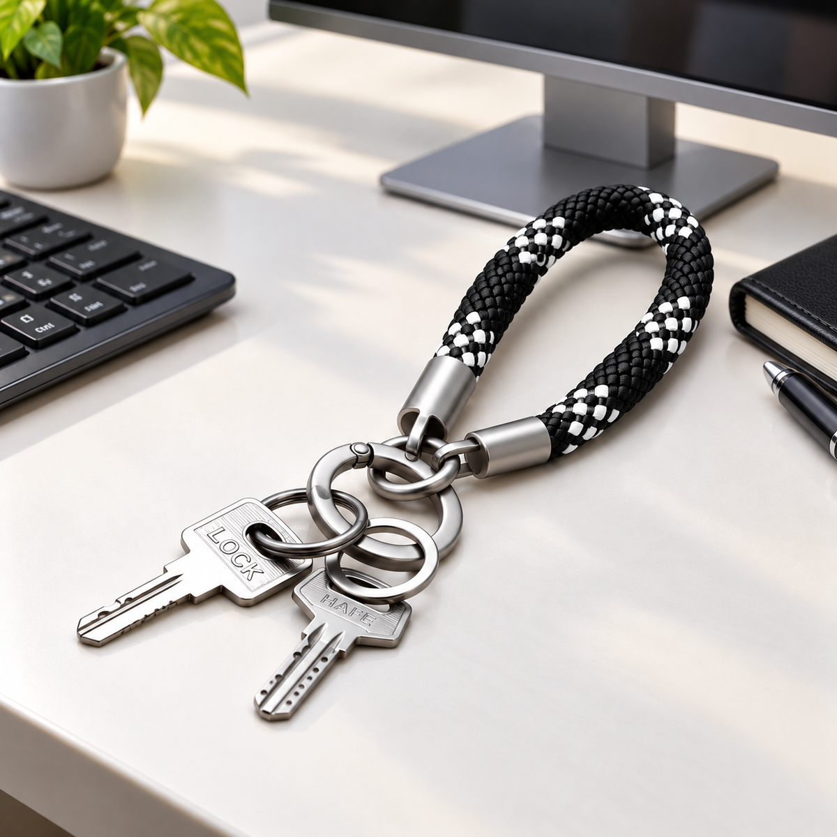 Multi Key Ring Detachable Keychain