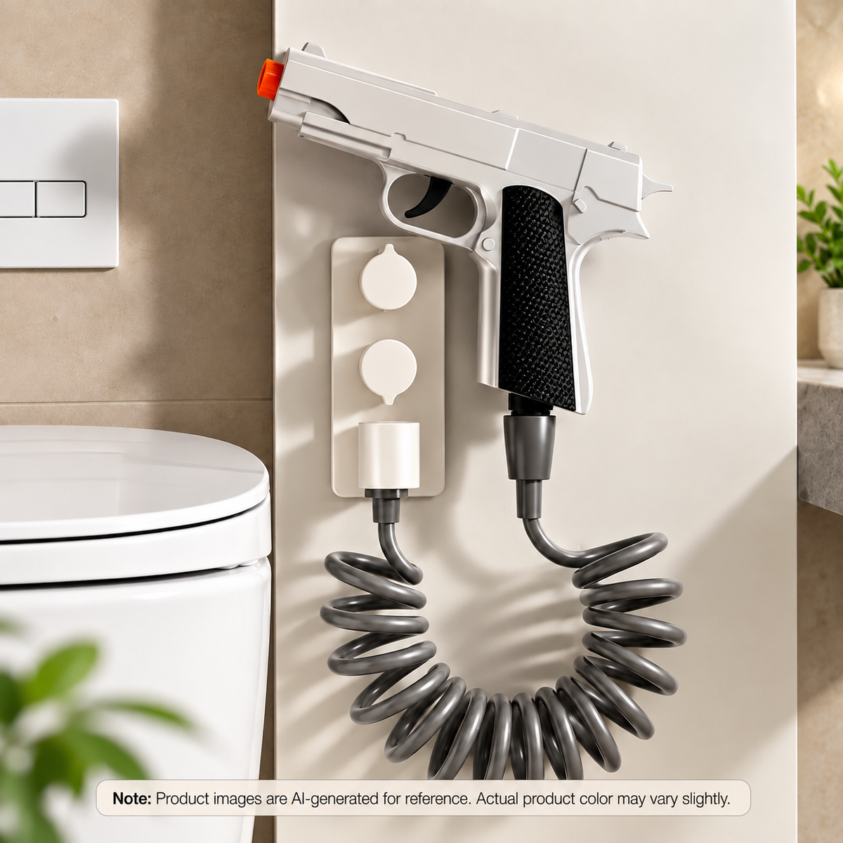 Flexible Bathroom Cleaning Spray Gun