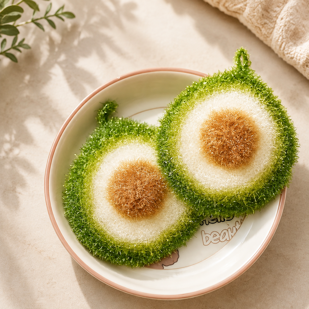 Cute Kitchen Cleaning Scrubber