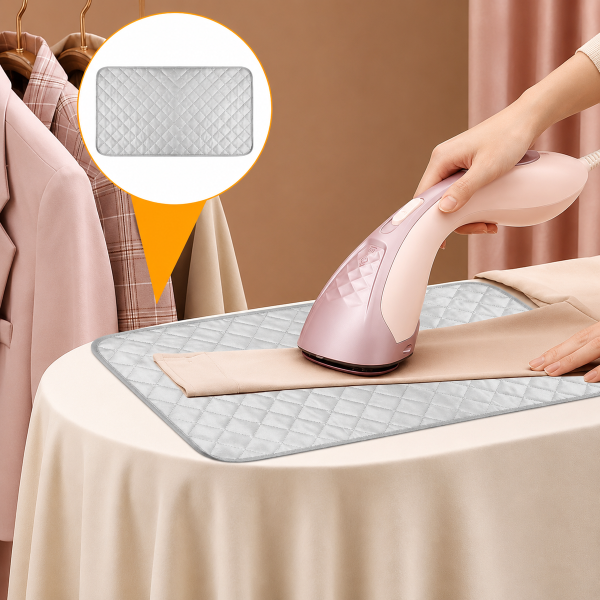 Portable Magnetic Ironing Pad