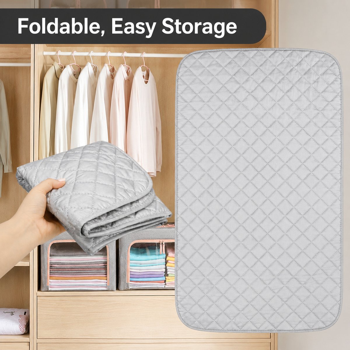 Portable Magnetic Ironing Pad
