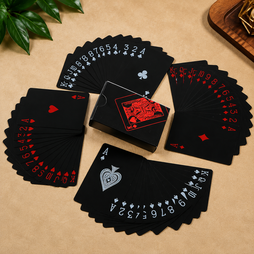 Premium Black Playing Cards