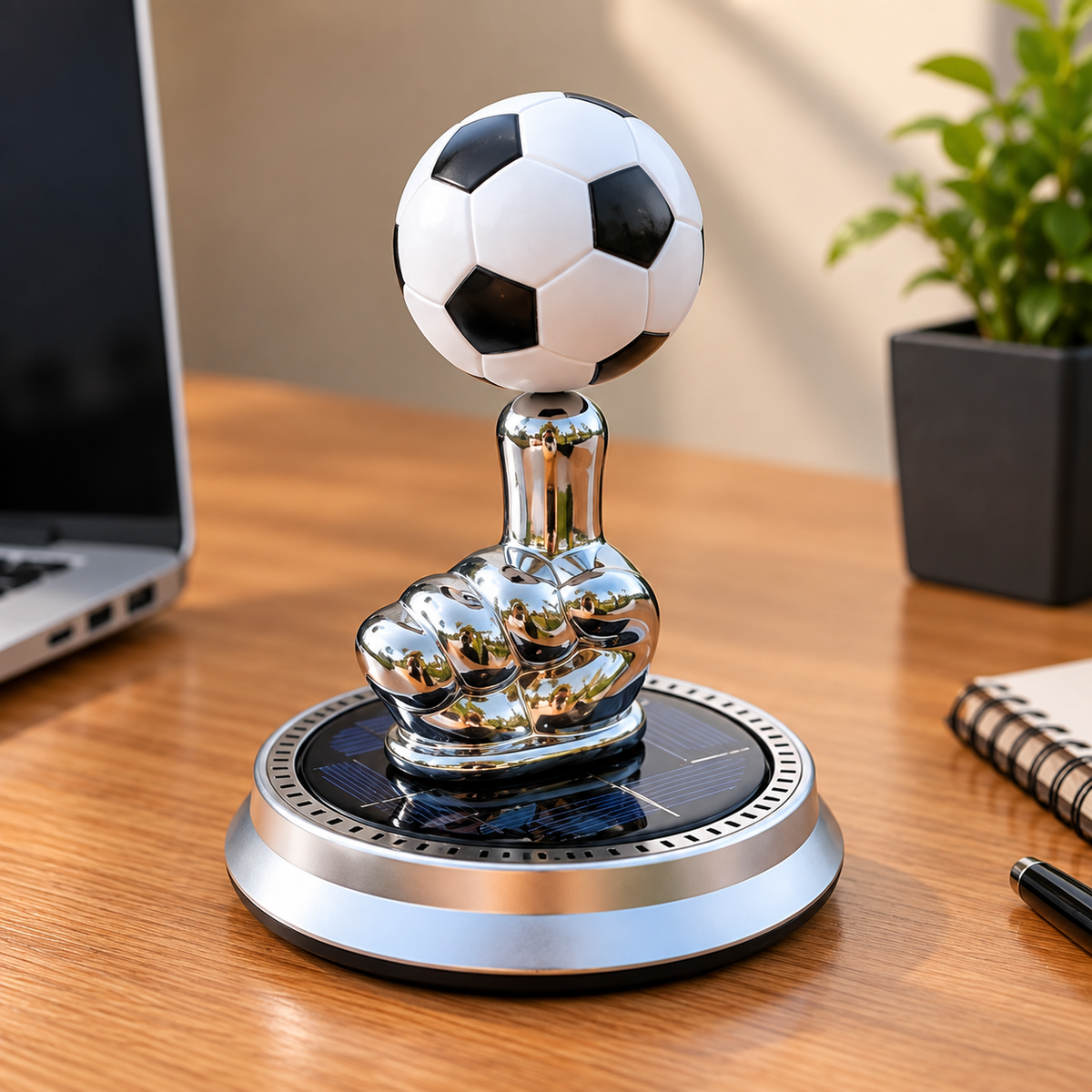 Football Spin Car Dashboard Ornament