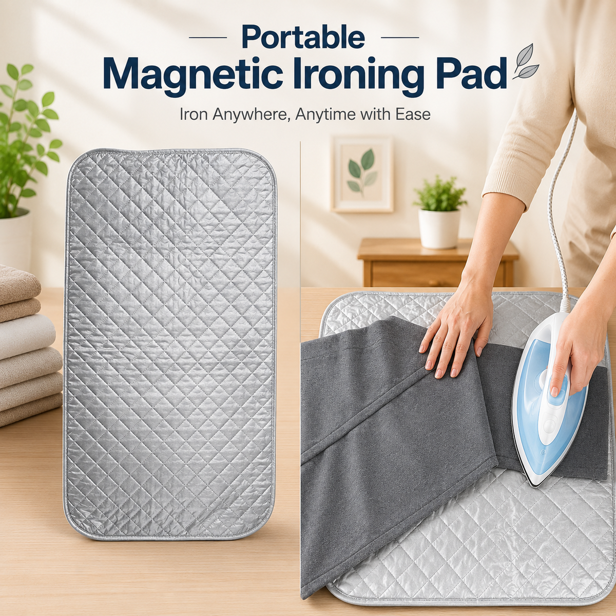 Portable Magnetic Ironing Pad