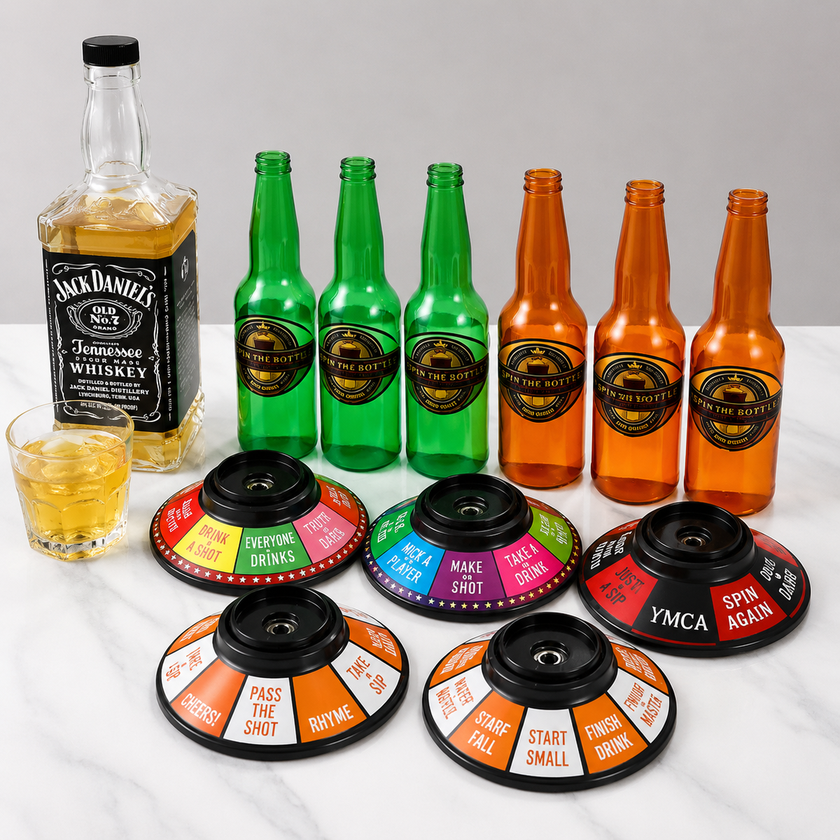 Bottle Dare Challenge Wheel