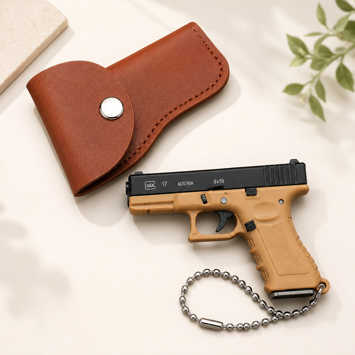 Premium Realistic Pocket Gun Keychain
