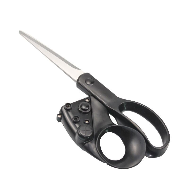Infrared Laser Guided Cutting Scissors