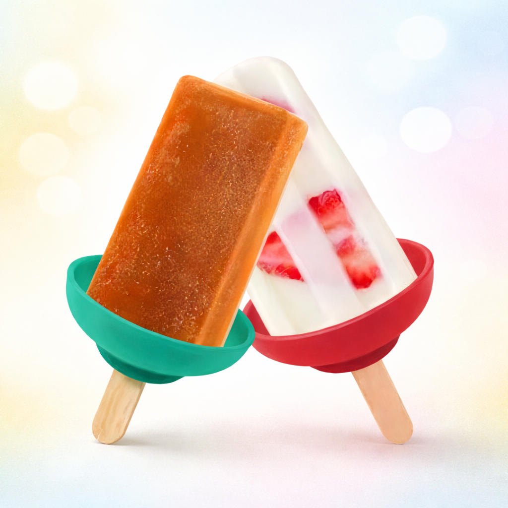 Silicone Popsicle Cone Drip Catcher